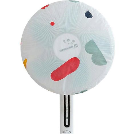 Waschbare Staubschutzhülle für Standventilatoren, wiederverwendbares Zubehör (geometrisch)-48.00X48.00X0.50CM (1/3)