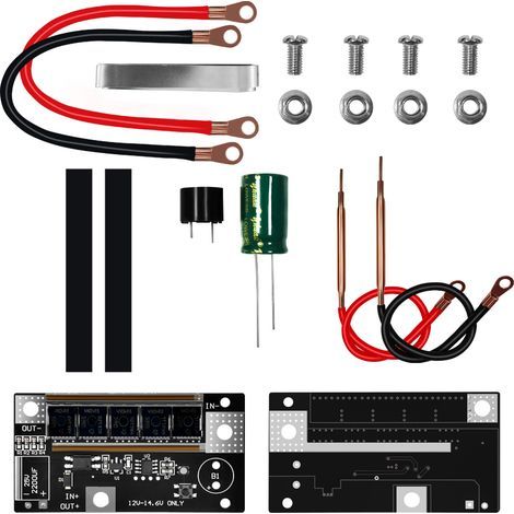 Portable Battery-Powered Soldering Machine for Energy Storage - 12V - Spare Parts for Home Use - Printed Circuit Board (1/5)