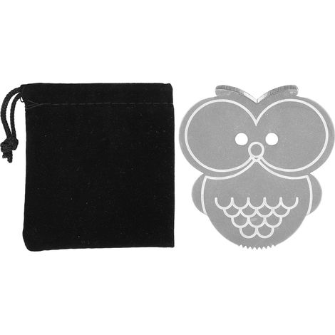 Ensemble de mini planches de massage en acier inoxydable, planche gua sha, mini outil ménager, forme de dauphin (1/5)