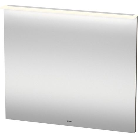 Miroir DuravitX-LARGEavec éclairage 860x1000x105mm flanelle gris satin