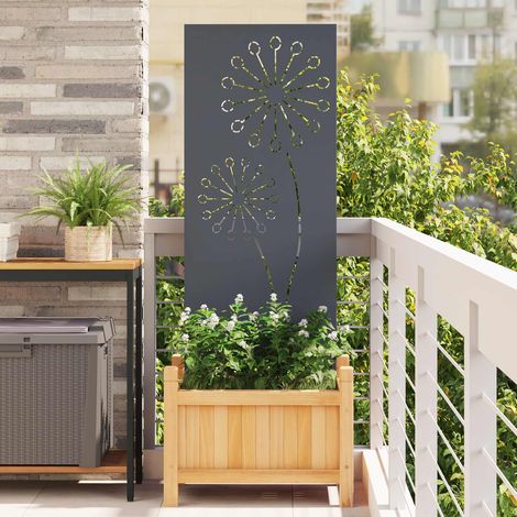 vidaXL Écran de confidentialité de jardin Anthracite 50 x 140 cm (1/5)
