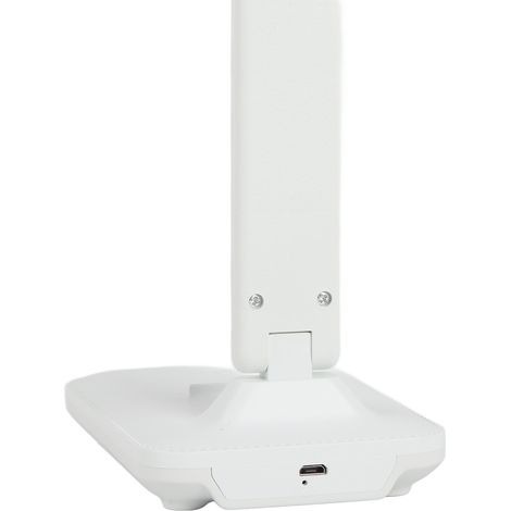 Lampe de table LED rechargeable avec protection oculaire, variateur tactile et support pliable à 180°, idéale pour l'apprentissage. Version rechargeable. (1/5)