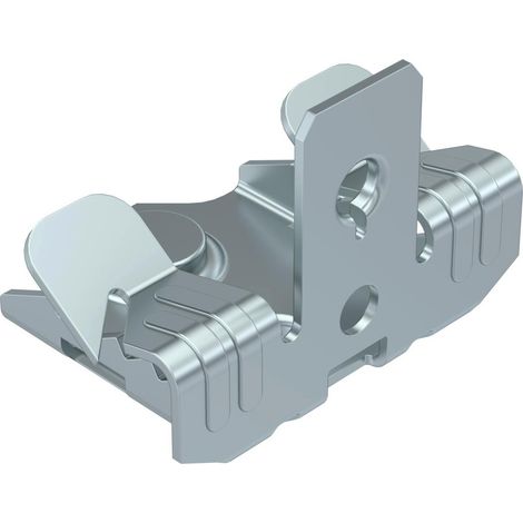 OBO Bettermann Abrazadera de soporte con perno roscado M6x9 mm 3-7mm Acero Lamela de cinc, 1488291