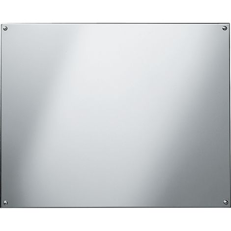 KWC AR Spiegel, RODAN, Edelstahl,  400x300x1 mm, sichtbare Befestigung