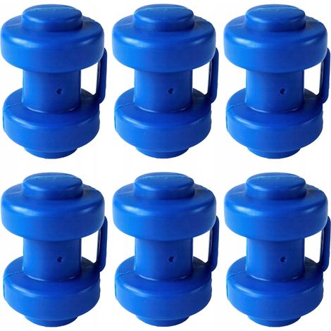 Supporto per FUNGHI per fissare la rete interna. 6 pezzi di funghi per il trampolino. (1/5)