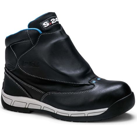 Chaussures de sécurité S24 Hero S3 noir cuir taille 36 à 47 (1/5)