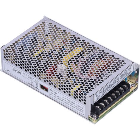Alimentation à découpage BERM 115/230VAC 5V/11A 12V/4A -5V/1A -12V/1A Sortie DC 120W Q-120B (1/5)