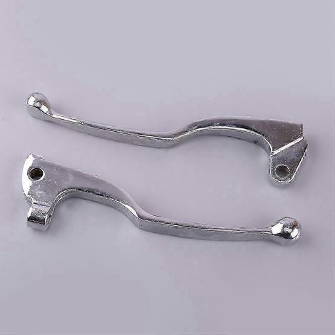 paire de leviers de frein et d'embrayage gauche et droit pour moto Yamaha V-star 650 1100 Custom Xvs400 Dragstar 1999-2002 Chrome( ) (1/5)