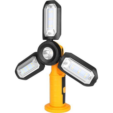 Multifunctional work light with built-in USB rechargeable battery