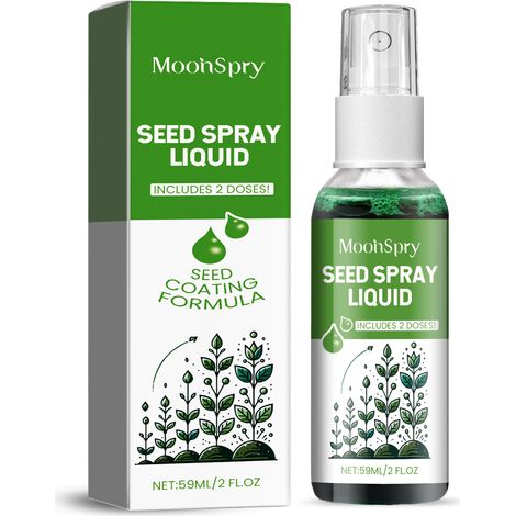 MOONSPRY Flüssiges Rasengrünspray für Blumen, Obstbäume, Grünpflanzen und Gräser (1/5)