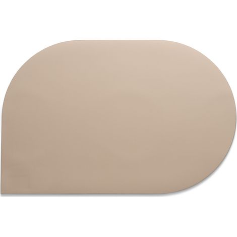 Salvamanteles Kela Edel, piel sintética, 45 x 30 cm, beige. (1/5)