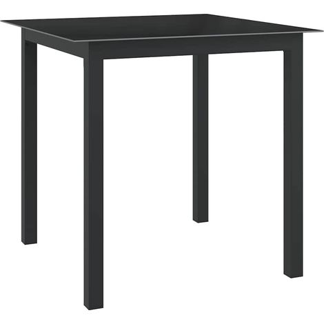 Maison Exclusive - Set Mobili da Pranzo per Giardino 5 pz in Alluminio Antracite (1/5)