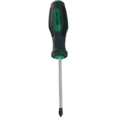 Tournevis PZ2 - Pointe Pozidriv 100 mm - Pour Vis Métalliques et Bois - Unité