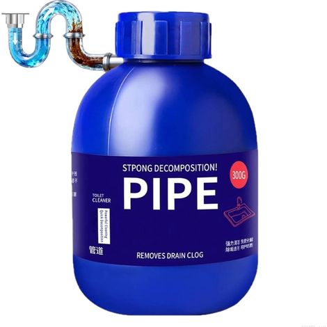 Pipe Bobo Pipeline Dredging Agent,Pipe Bobo Deboucheur Canalisation, Lanoxie Déboucheur Pro,Lanoxie Deboucheur Wc Canalisation,Pipe-Bobo Drain Cleaner,Strength Drain Cleaner Powerful Pip (1PC) (1/5)