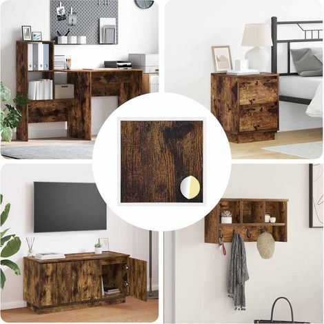 Selbstklebende Schraubenabdeckung 12 pcs Geräucherte Eiche