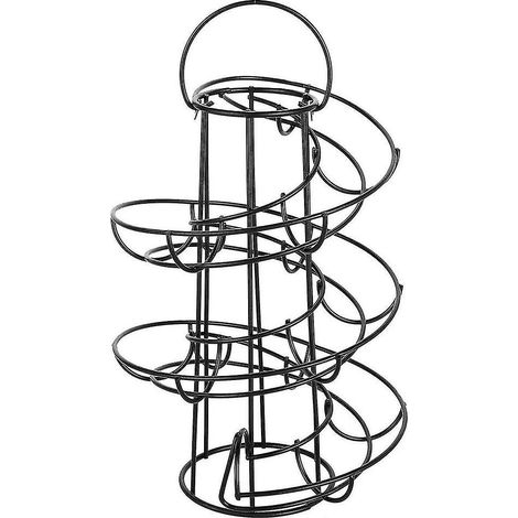 Portable Kitchen Creative Spiral Egg Rack Storage Egg Box Egg Rack (1/5)