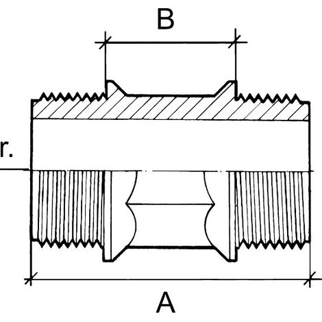 Machón PP  J-82 - JIMTEN Medidas: 1/2"