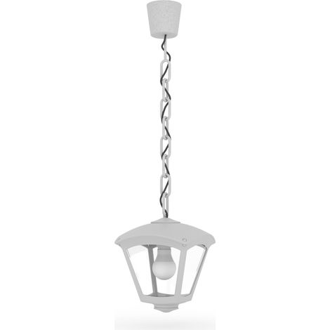 Suspension lanterne "Sicar/Roby" de FUMAGALLI - Gris (1/5)