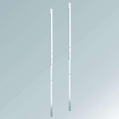 Frontschienen Set 1600 - 2000 mm für DISPENSA Apothekerauszug (1/2)