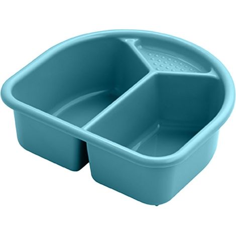 Lavabo recyclé (plastique) Bleu (1/2)