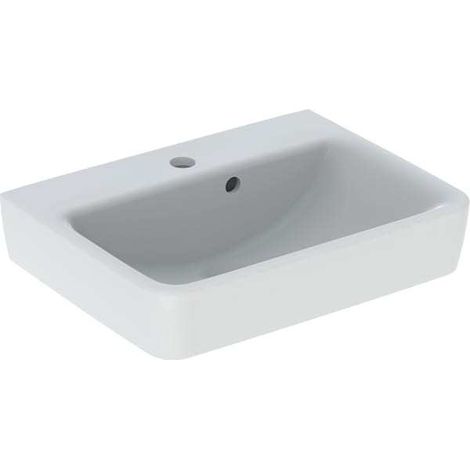 Handwaschbecken Geberit Renova Plan 480 x 165 x 380 mm, weiß - 501628001