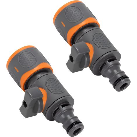 Kit de raccords universels pour tuyau d arrosage raccord pour tuyau d eau et adaptateur de tuyau pour système d arrosage et raccordement de tuyaux (1/5)