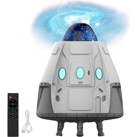Nachtlichtprojektor Tragbarer Weltraumsternprojektor als Geburtstags und Weihnachtsgeschenk, LED Nachtlichtprojektor mit Ozeanmotiv für Kinder (1/5)