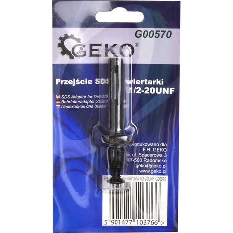 Adaptateur SDS pour perceuse 1/2-20UNF (20/100/300) (1/4)