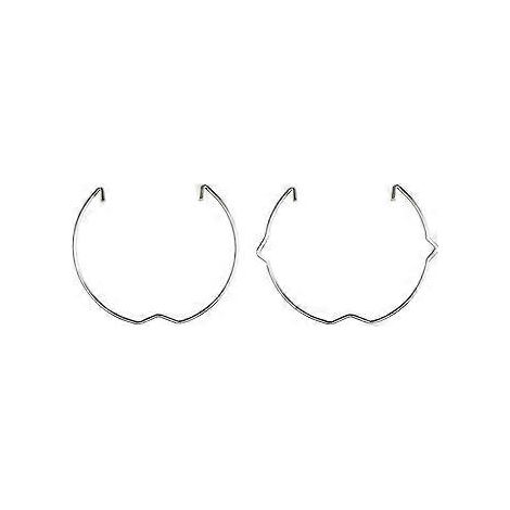 20er-Pack MR16 GU10 Federclip-Verschlussclips 49-52 mm Durchmesser, Federrückholring-Schnallenclips für LED-Einbauleuchten