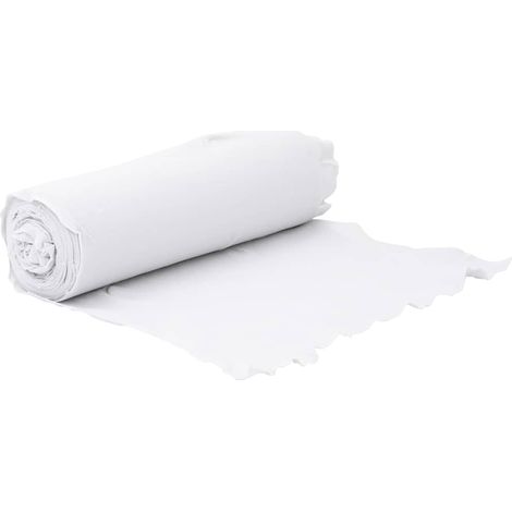 Membrane géotextile blanc 1 x 150 m fibre de polyester