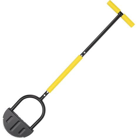Kindfiber OÜ-Coupe Bordure Manuel, 38 inches Coupe-Bordure de Pelouse Demi-Lune, Outil de Bordure de Pelouse en Acier Massif avec Poignée, pour Pelouse, Trottoir (1/5)