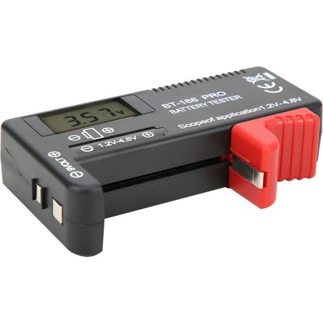 Testeur de capacité de batterie numérique 168Pro, appareil de test avec écran LCD pour batteries de 1,2 V à 4,8 V (1/5)