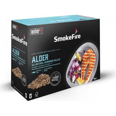 Weber SmokeFire Holzpellets FSC Erle 8kg (1/5)