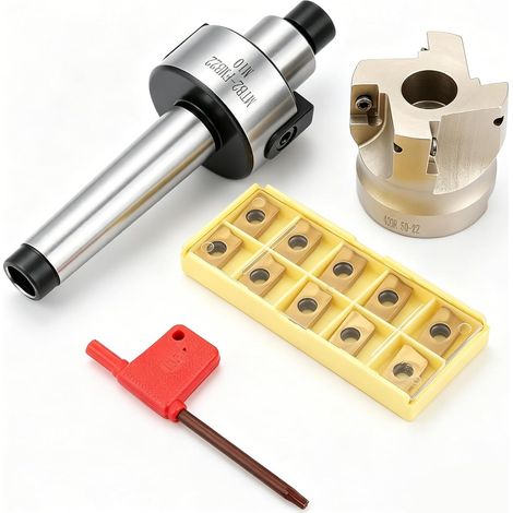 Fraise de Face,Support de Fraise en Bout et 10pcs Kit de Plaquettes (1/5)