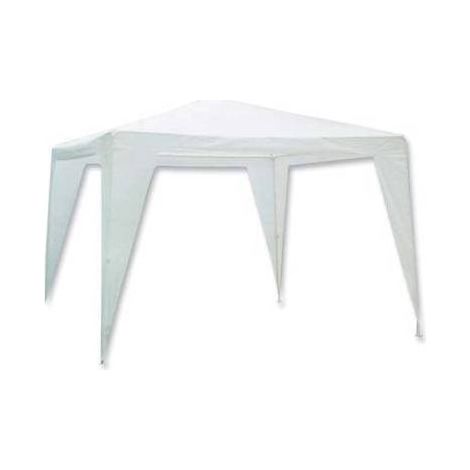 GAZEBO STANDARD PE DOMUS - ACCIAIO/BIANCO MT 3X3 - 1 pezzo