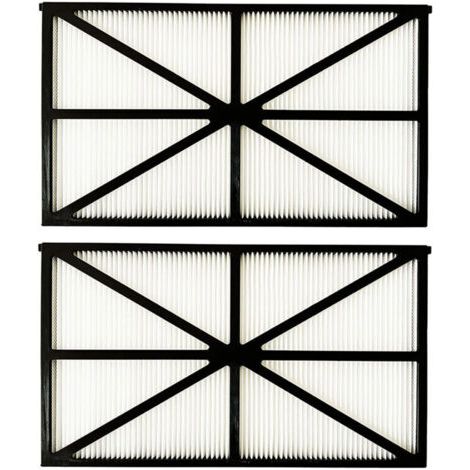 Lot de 4 Panneaux Filtres pour Robot Tiger Shark - RCX70101PAK2 - Noir (1/4)