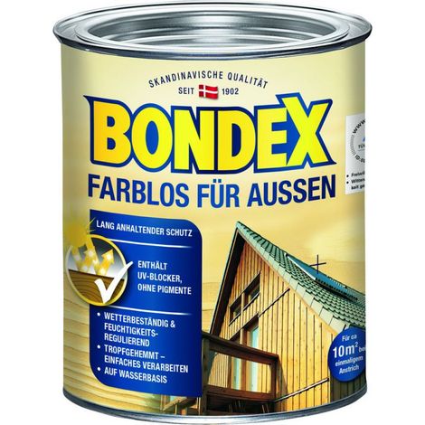 Bondex Farblos für Außen Farblos 0,75 l - 330033 (1/2)