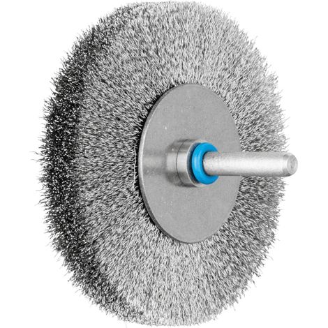 PFERD INOX-TOTAL Rundbürste ungezopft RBUIT Ø80x15 mm Schaft-Ø6 mm Edelstahl-Draht-Ø0,15 (1/5)