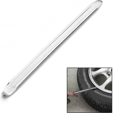 Démonte-pneu multifonctionnel de 30 cm, levier, démonte-pneu de vélo en métal, outil de démontage de pneu, levier pour moto, vélo, etc. (1/5)