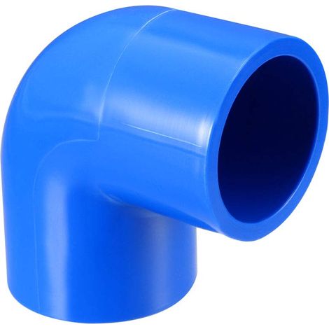 20mm Coude PVC Raccord Tuyau 90° Adaptateur bleu 5 Pcs (1/4)