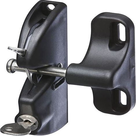 Pestillo con llave, diseño ajustable, herrajes para cercas, cerradura de puerta, alta calidad. (1/5)