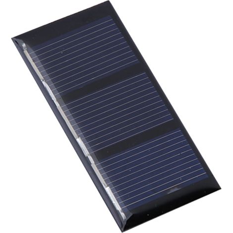 Chargeur de batterie solaire miniature 0,2 W 1,5 V en silicium polycristallin pour une utilisation extérieure (1/5)