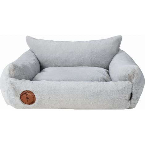 Flauschiges Bett, grau, Größe XS – 60 cm x 50 cm (1/5)