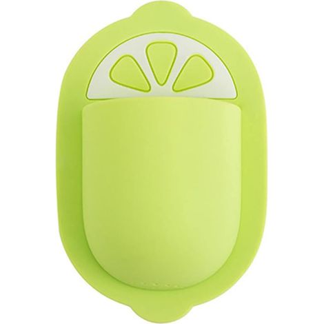 Boîte de Rangement Murale en Silicone de Support de Brosse à Dents de poinçon Gratuit de Dessin animé pour l'outil de Salle de Bain à la Maison (1/5)