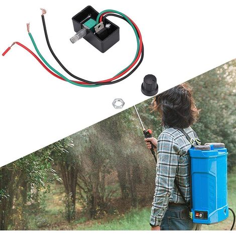 Bardusch-2pcs pulvérisateur électrique gouverneur 12V régulateur commutateur de Vitesse Accessoires agricoles (1/5)