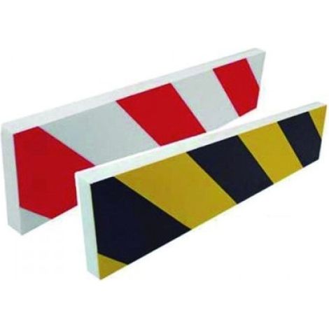 PROT-R400X200-A/N Protector de impactos rectangular Amarillo/Negro GAYNER 78-915 (1/2)