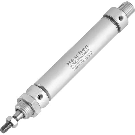 Vérin pneumatique Mince, Mal 16-50, M5 Port, Alésage 16mm, Course 50mm, Double Effet (1/5)