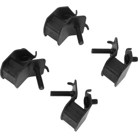 Lot de 4 patins amortisseurs pour pieds de générateur diesel (168 °F/170 °F, 2 kW-3 kW) - Accessoires pour pieds de générateur (1/5)