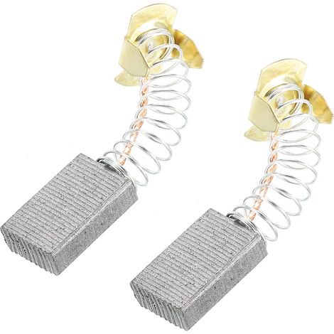 Carbone Brosses 17x11x5mm pour Électrique Moteurs Alimentation Outil Meuleuse Angulaire Table Scie Rechange Pièce Réparation, 2 Paquet (1/5)
