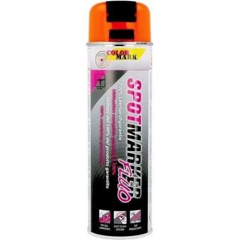 SPOTMARKER Spray di Marcatura Arancio Fluorescente 500ml Professionale